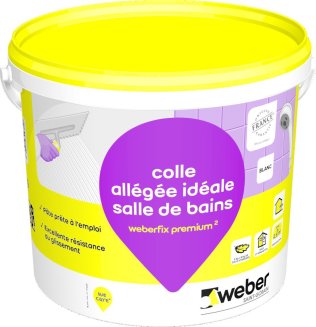 Colle allégée WEBERFIX PREMIUM² seau de 5KG