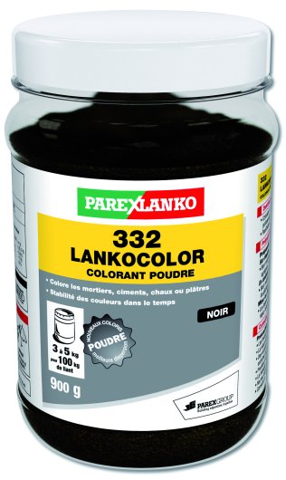Colorant poudre lankocolor 332 noir 900g