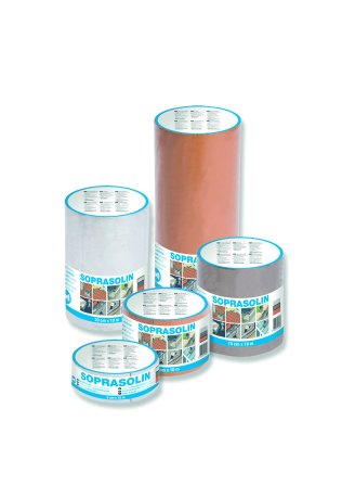 Bande d'étanchéité auto-adhésive SOPRASOLIN 75 Gris foncé L.10M EP.15CM