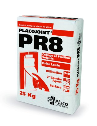 Enduit poudre PLACOjoint PR 8H sac de 25KG 