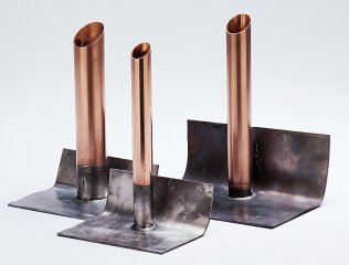 Cuvette cylindrique en plomb TROP PLEIN Diam.42MM