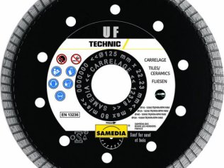 Disque diamant pour carrelage TECHNIC UF Diam.115mm
