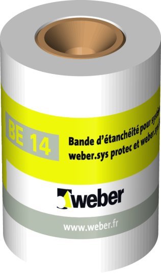 Bande d’étanchéité sous carrelage WEBER BE14