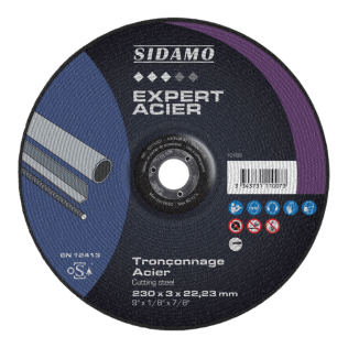 Disque à tronçonner EXPERT Acier - Diam. 230 mm