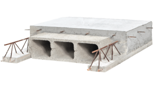Poutrelle treillis avec étai R503 5,03 ml