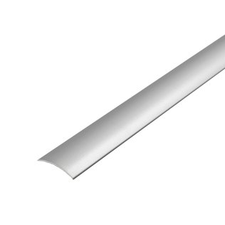 Seuil aluminium anodisé à adhésif L.93cm Larg.30mm