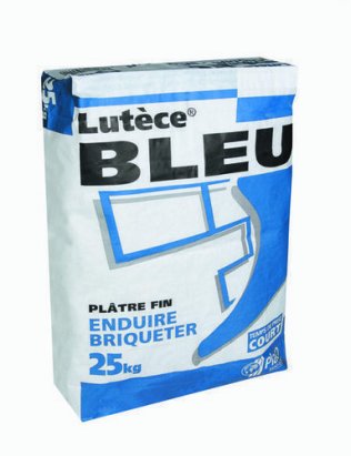 Plâtre LUTECE BLEU sac de 25KG