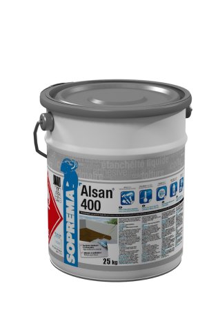Étanchéité liquide sous protection ALSAN 400 25Kg