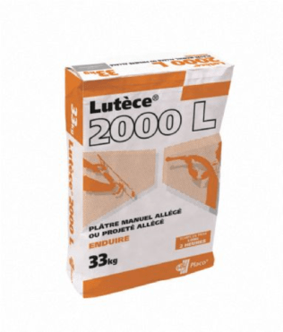 Plâtre LUTECE 2000 Plâtre allege sac de 33KG